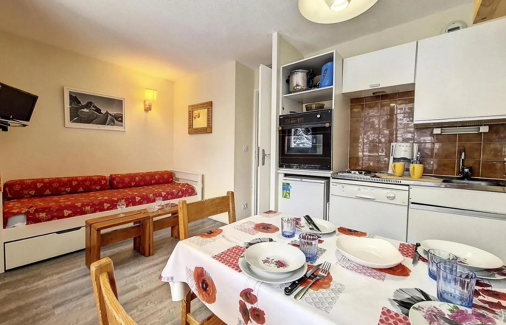 Apartment Residence Gentianes - Studio Confortable - Au Pieds Des Pistes - Balcon Mae-3104 Saint-Martin-de-Belleville